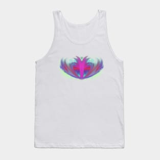 Abstract Hearth love paint Tank Top